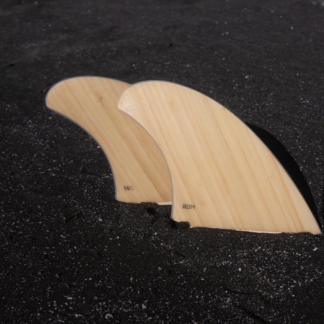 101 FIN CO Bamboo Fins「RDM」TWIN FIN