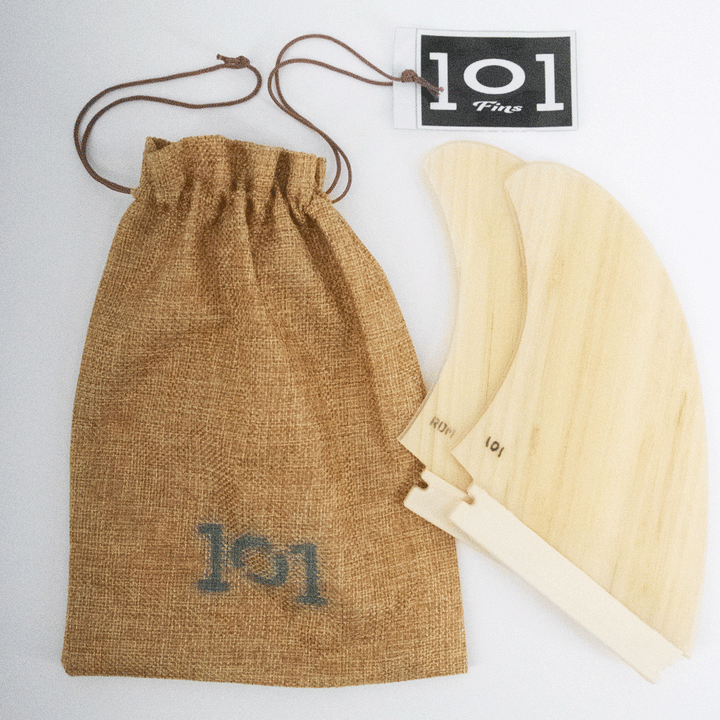 101 FIN CO Bamboo Fins「RDM」TWIN FIN